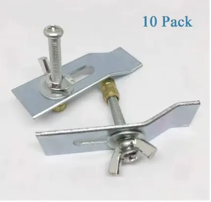 [USC10] USC10  Undermount Sink Clips Kitchen Bathroom Under Mounted Washbasin Clamps Bracket 10 Pack