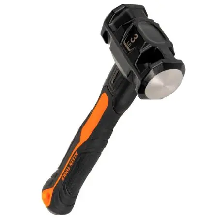 [H80693] H80693  SLEDGEHAMMER 3-POUND DUAL FACED HAMMER WITH FIBERGLASS HANDLE KLEIN TOOLS