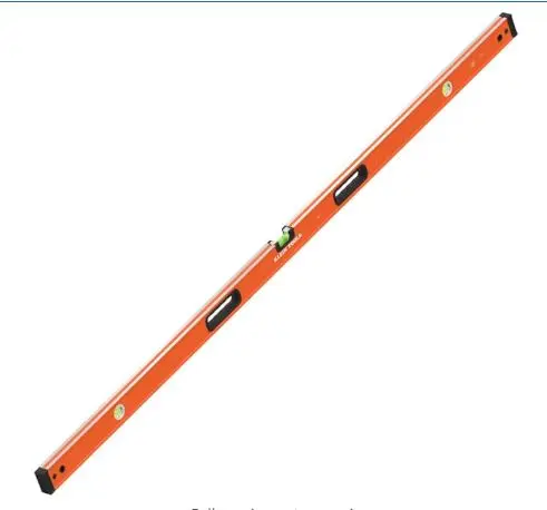 [93572] 93572   72-INCHBOX LEVEL BOX BEAM 3 VIALS HIGH VISIBILITY ORANGE ALUMINUM BODY KLEIN TOOLS