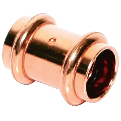 [450-506P] 450-506P  1-1/4'' COPPER PRESS COUPLING WITH STOP 