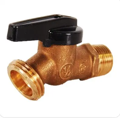 107-567   1/2'' VALVE  Brass No Kink Ball Valve Hose Bibb