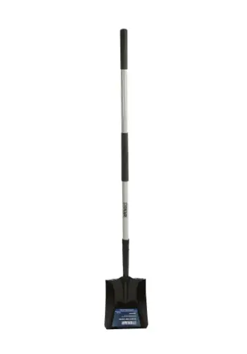 [31657] 31657   Square Point Shovel, Long Handle, Fiberglass