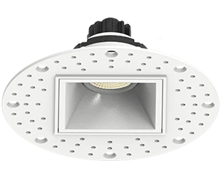 [GR2STL] GR2STL GIMBAL TRIMLESS 2IN SQUARE TRIAC 6W 400LM CRI90 5CCT 38D WHITE RAB