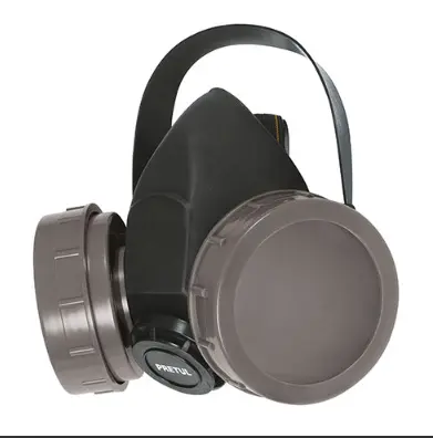 [23391] 23391 HALF FACE RESPIRATOR INTERCHANGEABLE CARRTIDGES [ CARTRIDGES NOT INCLUDED ] MASCK  Respirator 2 Filters  MASCARA