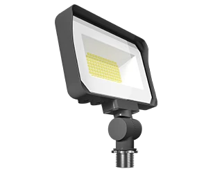 [X34S/RGB] 30W LED Knuckle Floodlight, Tunable White + RGB, Bronze, 120–277V for RAB Lighting-