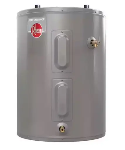 [XE28S06STB45U1 1011174420]  XE28S06STB45U1 1011174420  Rheem Performance 28 Gal. Short 4500-Watt Double Element Electric Water Heater with 6-Year Warranty  19-3/4 W  X 30 H LOWBOY CALENTADOR
