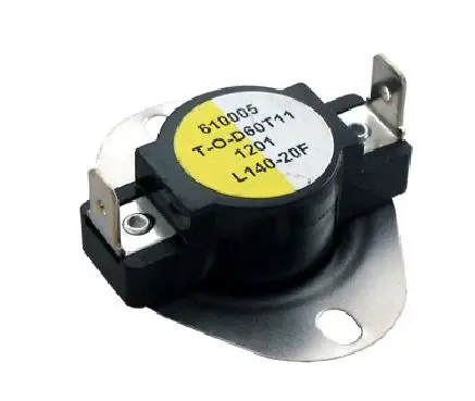 [L140] L140   THERMOSTAT  A/C  60T11 STYLE 610005 Differential:	20° Open ( °F):	 140 ° Close ( °F):	120 ° FLA @ 120VAC:	10A FLA @ 240VAC:	5A LRA @ 120VAC:	60A LRA @ 240VAC:	30A Pilot Duty @ 120VAC / 240VAC:	125 VA RLA @ 120VAC / 240VAC:	25A Agency:	UL®, CSA   A/C 